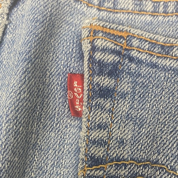 Levi’s 515 Women’s Boot Cut Stretch Jeans Size 6M Low Rose Made in early 2000’s - Picture 8 of 10